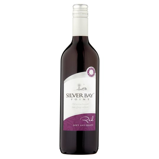 Cheapest Red Wine From Tesco - Silver Bay Point Red - £3.25